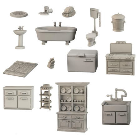 TERRAIN CRATE: BATHROOM AND KITCHEN