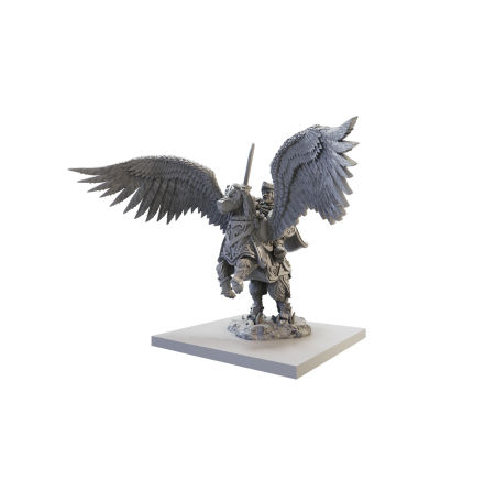 Halfling General on Winged Aralez (Mantic Direct)