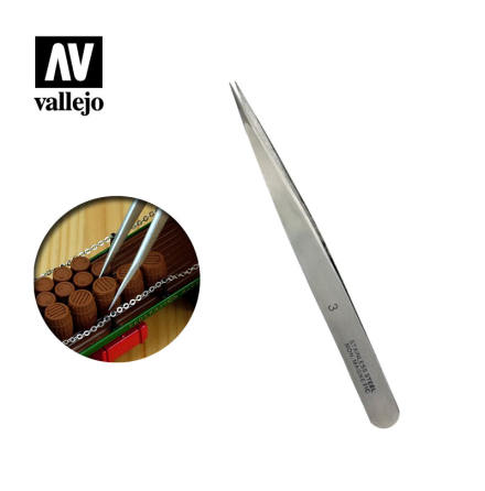 Straight Fine Tweezers (120 mm)