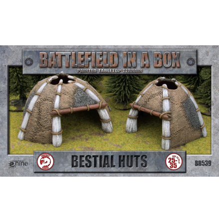 BIAB: Bestial Huts (x2) - 30mm