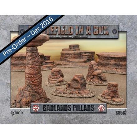 BIAB: Badlands Pillars - Mars (x5) - 30mm