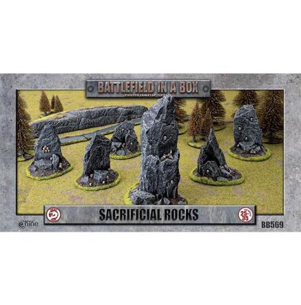 BIAB: Sacrificial Rocks (x6) - 30mm