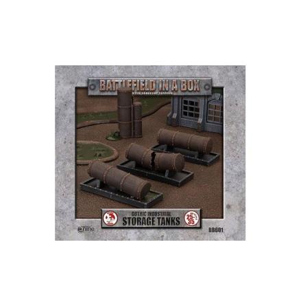 BIAB: Gothic Industrial - Storage Tanks (x3) - 30mm