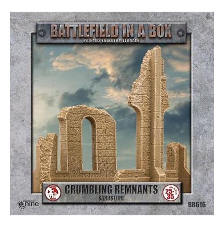 Gothic Battlefields - Crumbling Remnants - Sandstone (x2) 30mm