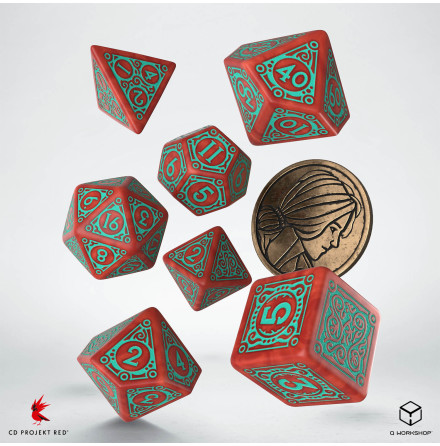 The Witcher Dice Set: Triss - Merigold the Fearless