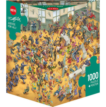 Justice For All! (1000 pieces triangular box) RELEASE Q1 2022