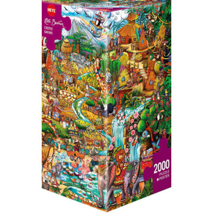 Berman: Exotic Safari (2000 pieces triangular box) RELEASE Q1 2022
