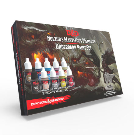 D&D Nolzurs Marvelous Pigments: Underdark Paint Set