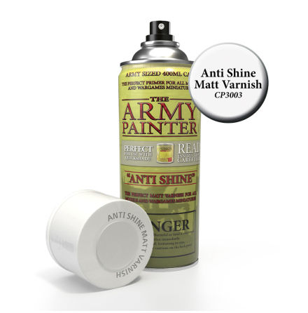 ArmyPainter Base Primer Spray - Anti Shine, Matt Varnish