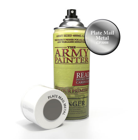 ArmyPainter Colour Primer Spray - Plate Mail Metal
