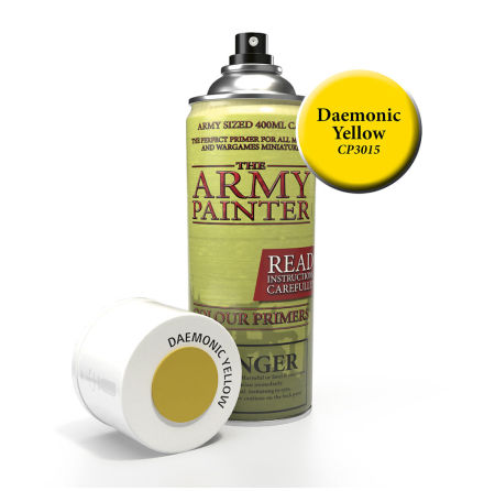 ArmyPainter Colour Primer Spray - Daemonic Yellow