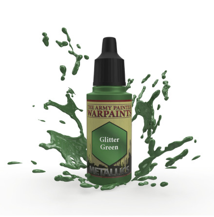 Metallic: Glitter Green (18 ml, 6-pack)