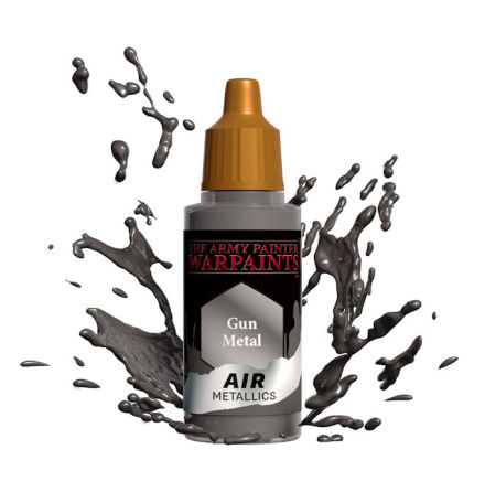 Air Metallic: Gun Metal (18 ml, 6-pack)