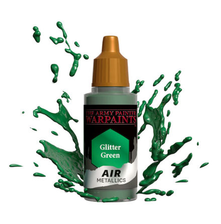 Air Metallic: Glitter Green (18 ml, 6-pack)