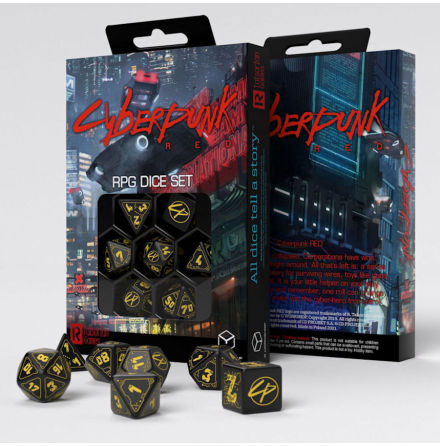 Cyberpunk Red Dice Set: Wet Work