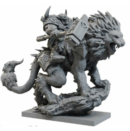 Riftforged Orc Stormbringer on Manticore (Mantic Direct)