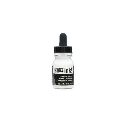 ACRYLIC INK 30ML TITANIUM WHITE 432