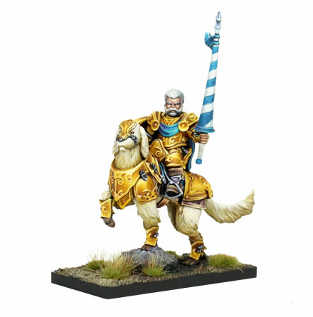 Halfing Muster Captain on Aralez (Mantic Direct)