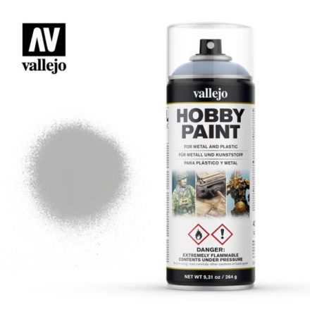 Vallejo Hobby Paint Spray: Grey (400 ml)