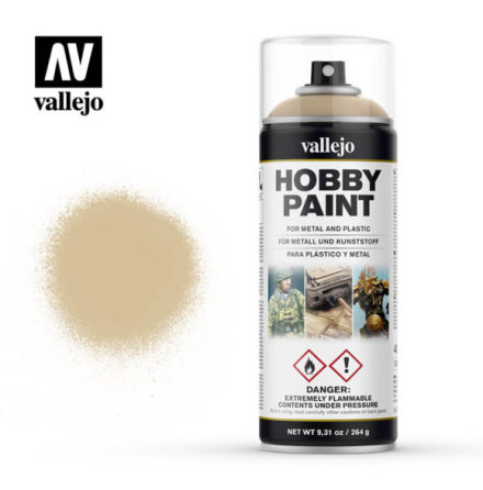 Vallejo Hobby Paint Spray: Bonewhite (400 ml)