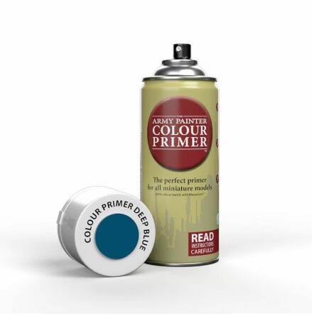 ArmyPainter Colour Primer Spray - Deep Blue (OBS! BEGRNSAD UTGVA) Oktober