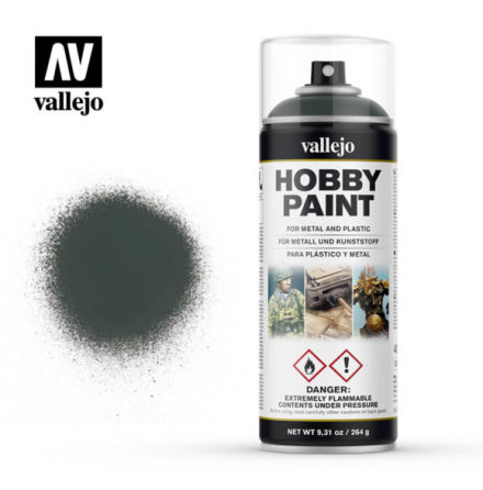 Vallejo Hobby Paint Spray: Dark Green (400 ml)