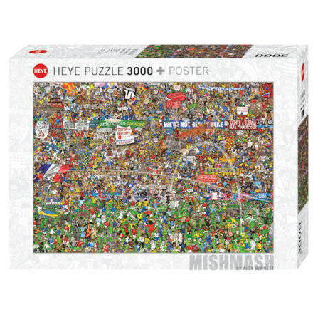 Mishmash: Football History (3000 pieces)