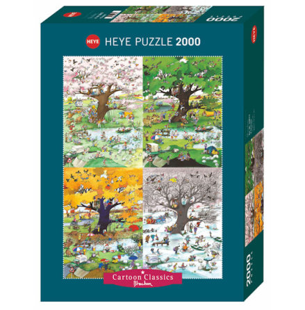 Cartoon Classics: 4 Seasons (2000 pieces)