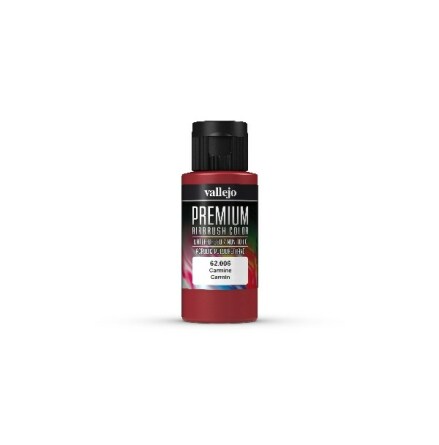 Vallejo Premium Airbrush Color: Carmine (60 ml)