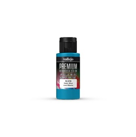 Vallejo Premium Airbrush Color: Basic Blue (60 ml)