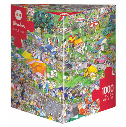 Blachon: Cycle Race (1000 pieces triangular box)