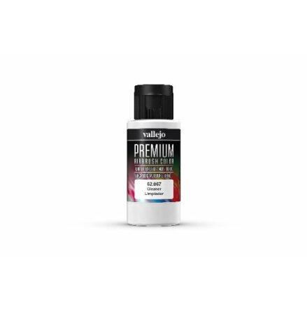 Vallejo Premium Airbrush Color: Cleaner (60 ml)