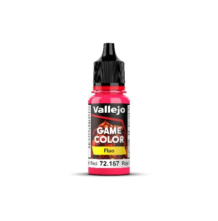 FLUORESCENT RED (VALLEJO GAME COLOR 2022) (6-pack)