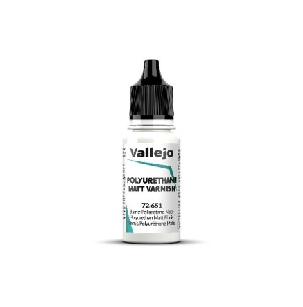 POLYURETHANE MATT VARNISH (VALLEJO AUXILIARY 2022) (6-pack)