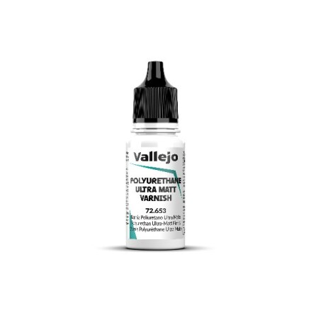 POLYURETHANE ULTRA MATT VARNISH (VALLEJO AUXILIARY 2022) (6-pack)