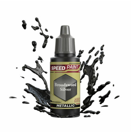 Speedpaint 2.0: Broadsword Silver (18 ml, 6-pack)